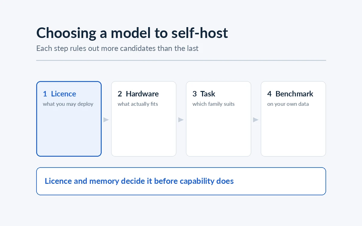 Which Open-Weight LLM Should You Self-Host?