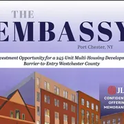 Cover page of a commercial real estate offering memorandum